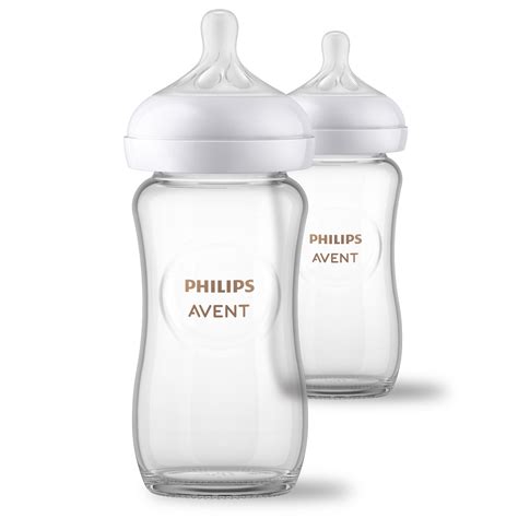 Philips AVENT Glass Natural Baby Bottle with Natural .